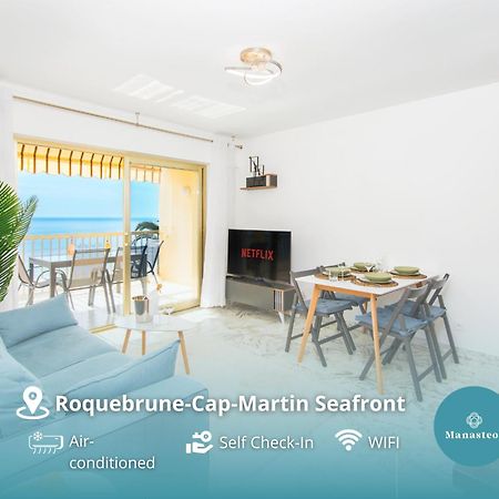 Roquebrune Plage - Terrace Splendid Sea View - BW Екстер'єр фото