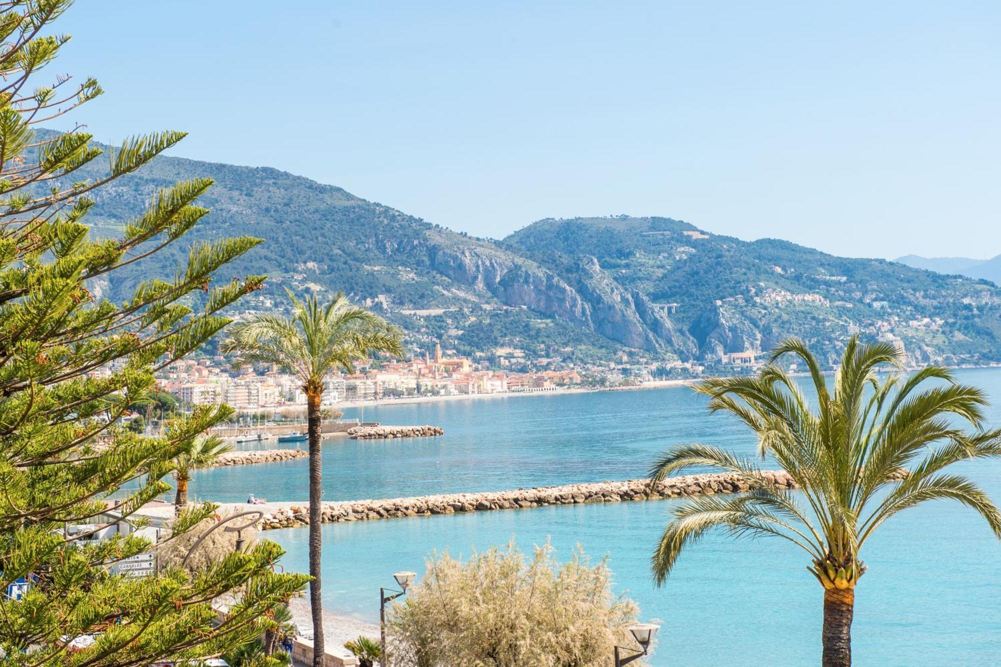 Roquebrune Plage - Terrace Splendid Sea View - BW Екстер'єр фото